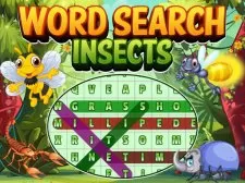 Word Search Insects